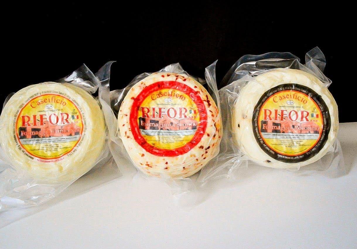 Formaggio Fresco Pecorino Primo Sale con Rucola